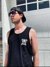 Load image into Gallery viewer, Mens Black Logo Bro Tanks
