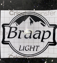 Load image into Gallery viewer, Braap Light Stickers
